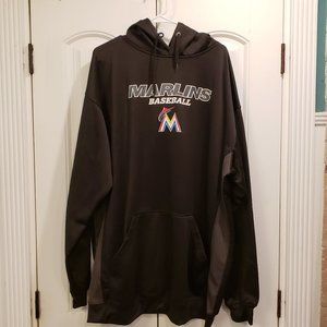 Baseball Genuine Merchandise MLB Miami Marlins Hoodie Mens 3XLT Sweat Shirt